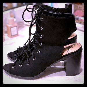 American Rag Cie Lace-up Ankle Booties